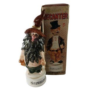 SS Kresge Musical Decanter Gnome Dwarf Bearded Man with Beer #221 Japan 1970s